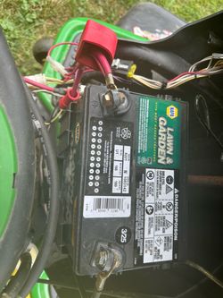 John Deere d100 mower