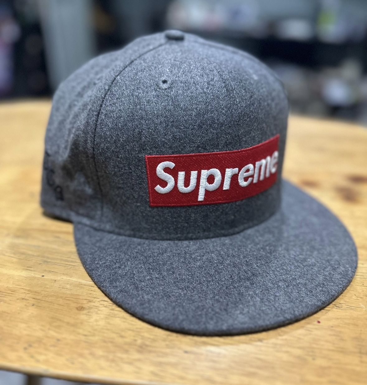 Supreme box logo New era TCB fitted Cap - Grey 7 5/8 for Sale in North  Bergen, NJ - OfferUp