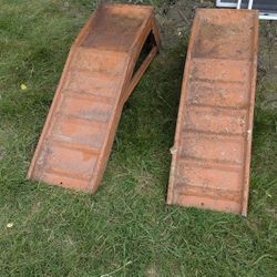 Pair Of Car Ramp Lift 