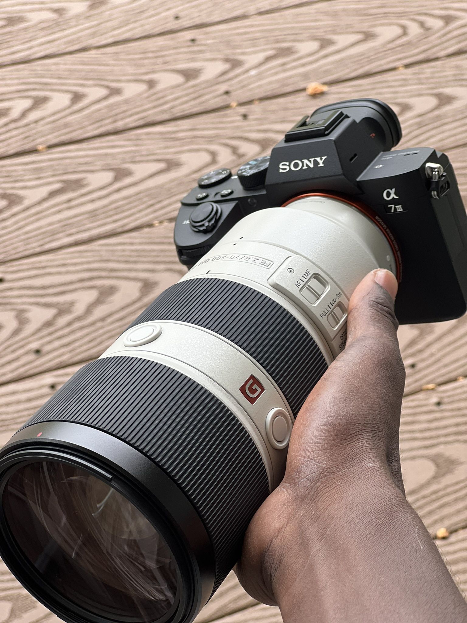 Sony 70-200 mm F2.8 Lens