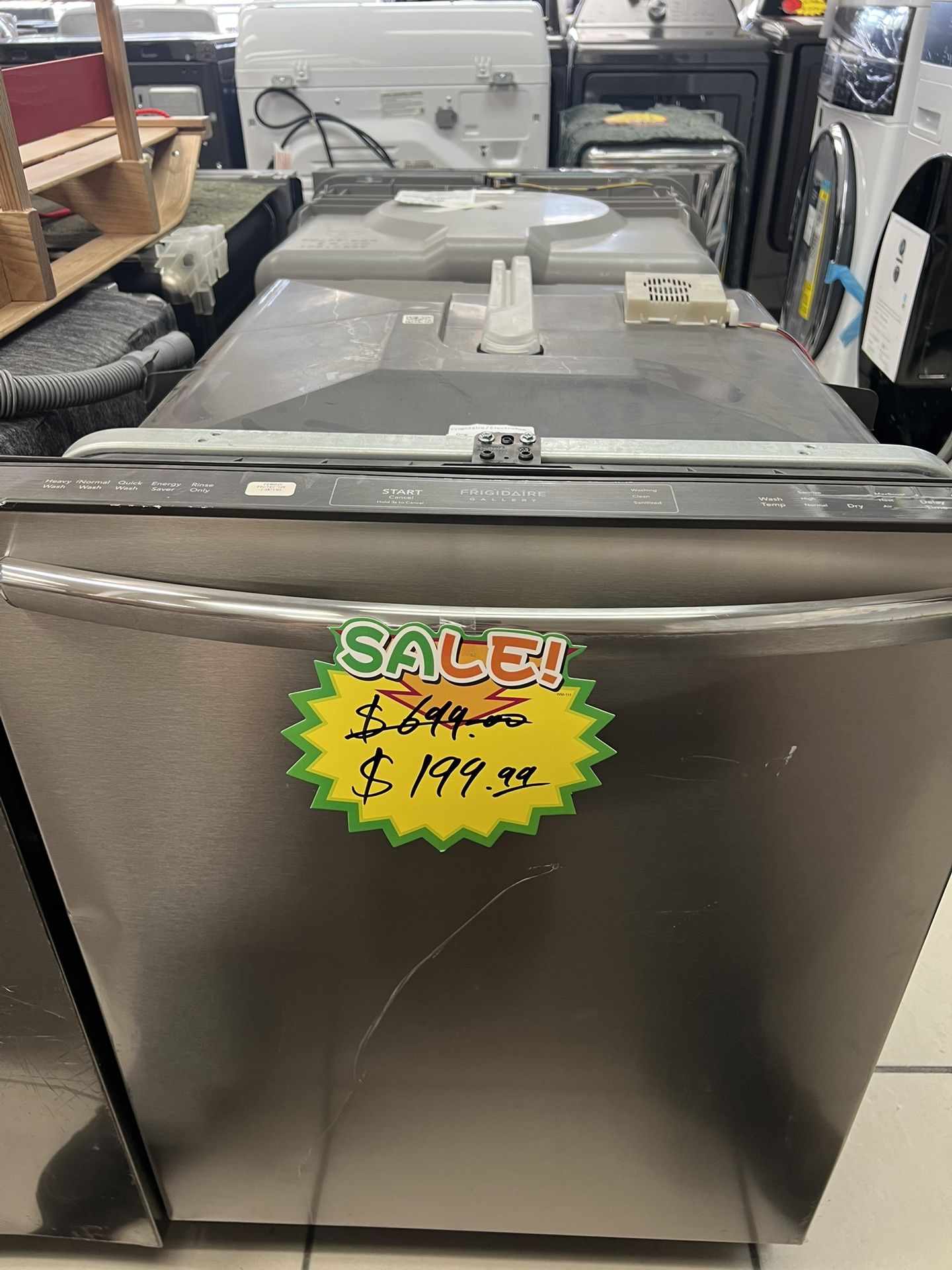 frigidaire dishwasher 