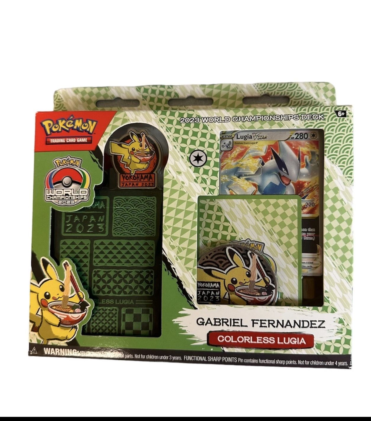 POKEMON 2023 WORLD CHAMPIONSHIP Gabriel Fernandez (Colorless Lugia)