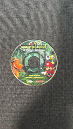 eBay Giganto-Saurus Nintendo Promotional CD