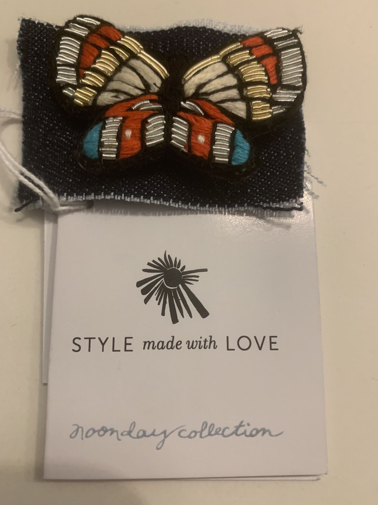 Noonday collection Butterfly Pin