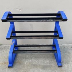 3 Tier Solid Steel Dumbbell Weight Rack…. Home Gym Fitness…. $100 Price is Firm!!!