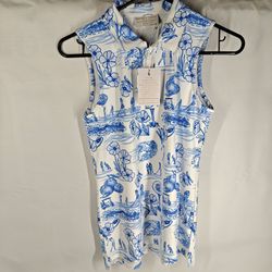 Smith & Quinn Florida Icon Alice Sleeveless Polo Size XS