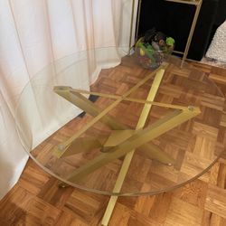 40in Glass Top For Dining Table  - GLASS ONLY