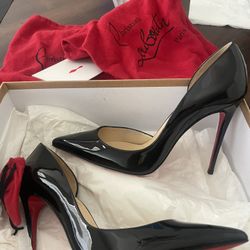 Christian Louboutin So Kate Patent Red Bottoms Heels/Pumps Size 6