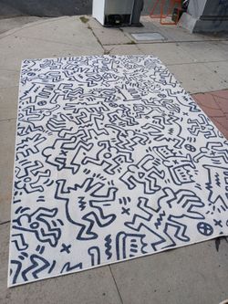 ruggable keith haring rug