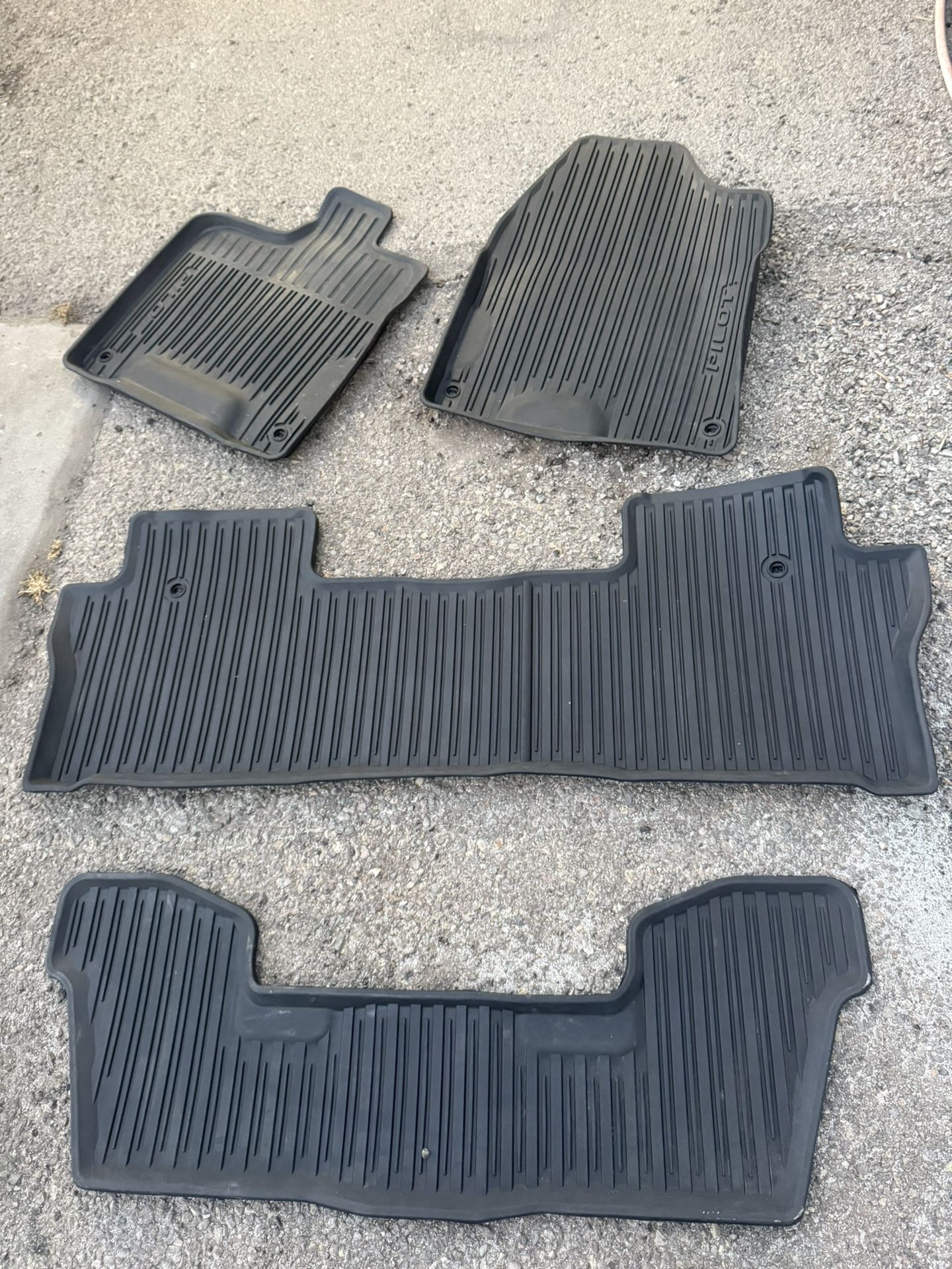 2016-2022 Honda Pilot Floor Mat-All-Season HONDA OEM 08P17-TG7-101