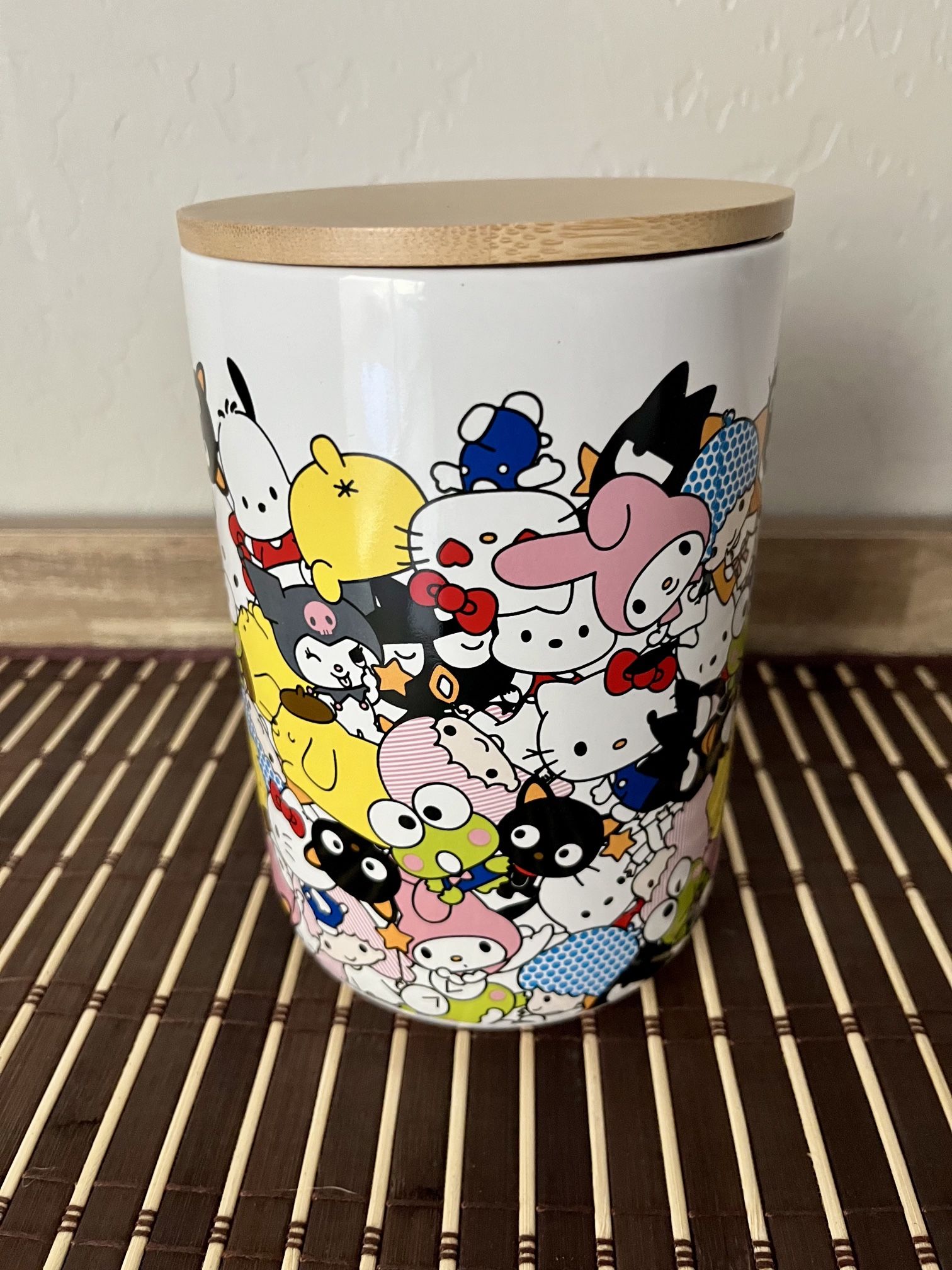 Hello Kitty & Friends Ceramic Cookie Snack Jar Container