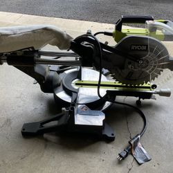 Ryobi 10” Sliding Compound Miter Saw w/ Laser