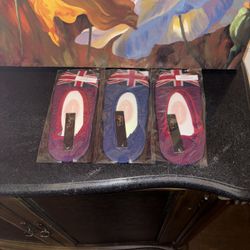 NWT Pretty Persuasions Union Flag No-Show Socks - Blue and Red No Show Socks 