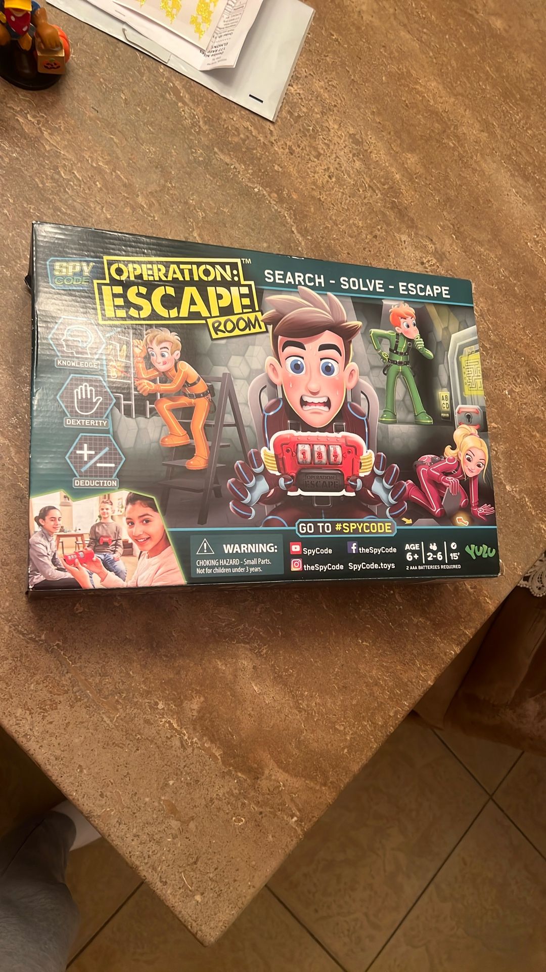 Operation Escape Room Game