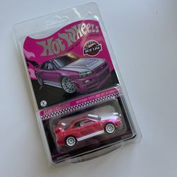 Hot Wheels RLC Exclusive Pink Edition Nissan Skyline GT-R