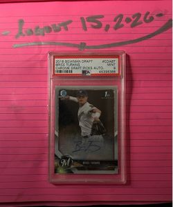2018 Bowman Chrome Brice Turang Auto PSA 9