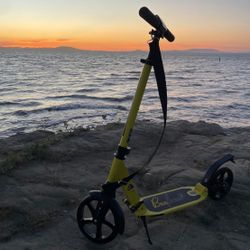 Big Kick Scooter - Foldable, Adjustable, 8 Inch Wheels With Suspensions!