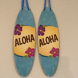 Aloha Signs - perfect summer patio decor - weatherproof patio friendly! 