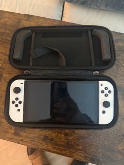 Nintendo Switch OLED White with Carrying Case