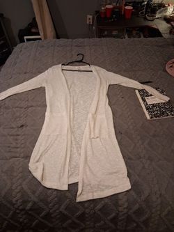 Women's Long Open-Front Cardigan