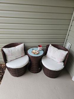 Patio furniture for front porch