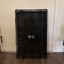 S/M Folding Metal Dog Crate