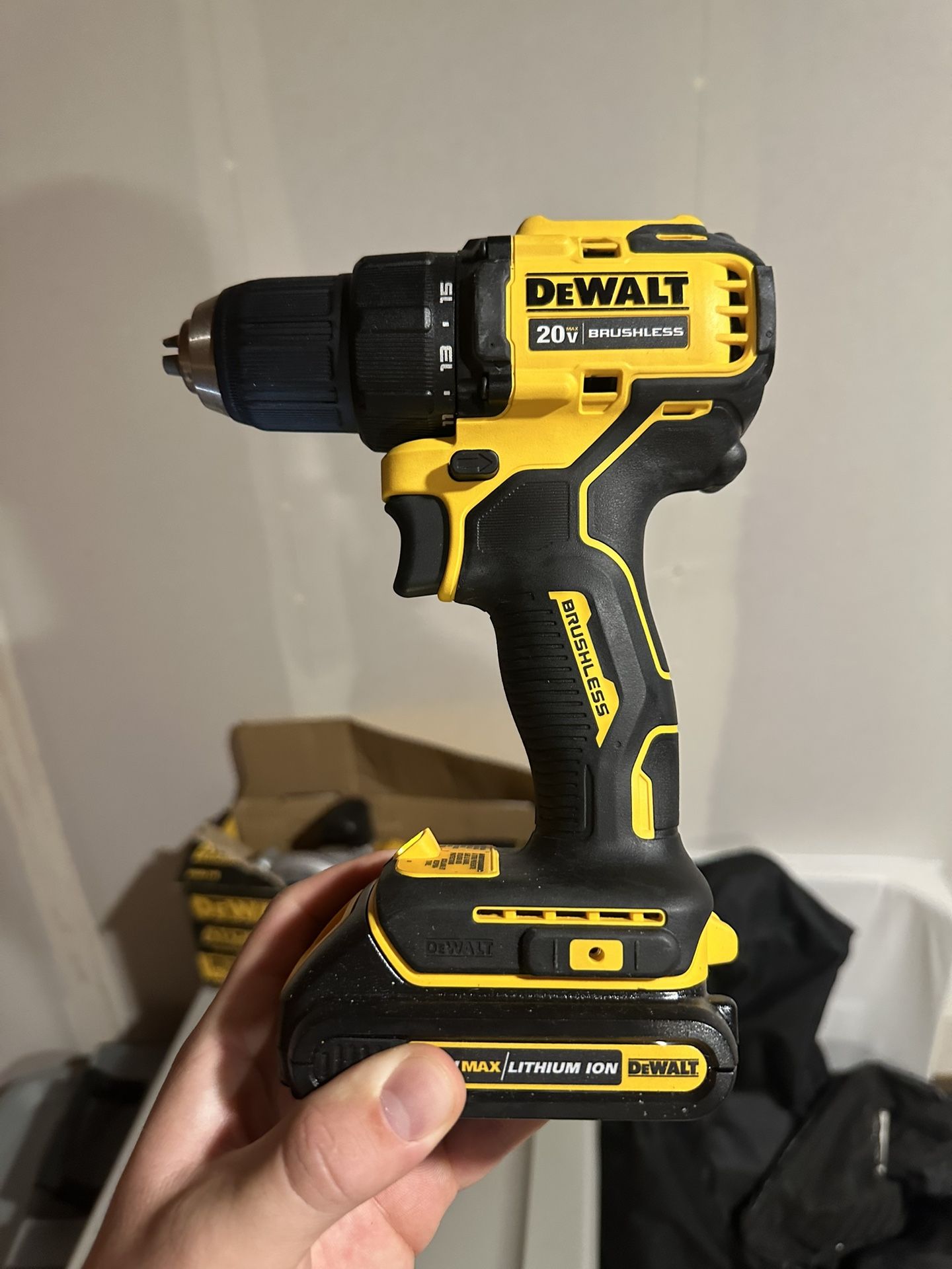DEWALT 20V MAX XR Brushless Cordless 1/2 Inch Drill/Driver (Bare Tool)