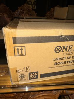One Piece OP-12 Legacy Of The Master Sealed Case 