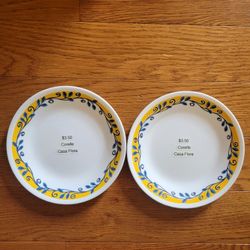 "Casa Flora" by Corelle by Corning Small Plate (Bread, Dessert, Salad) TWO AVAILABLE