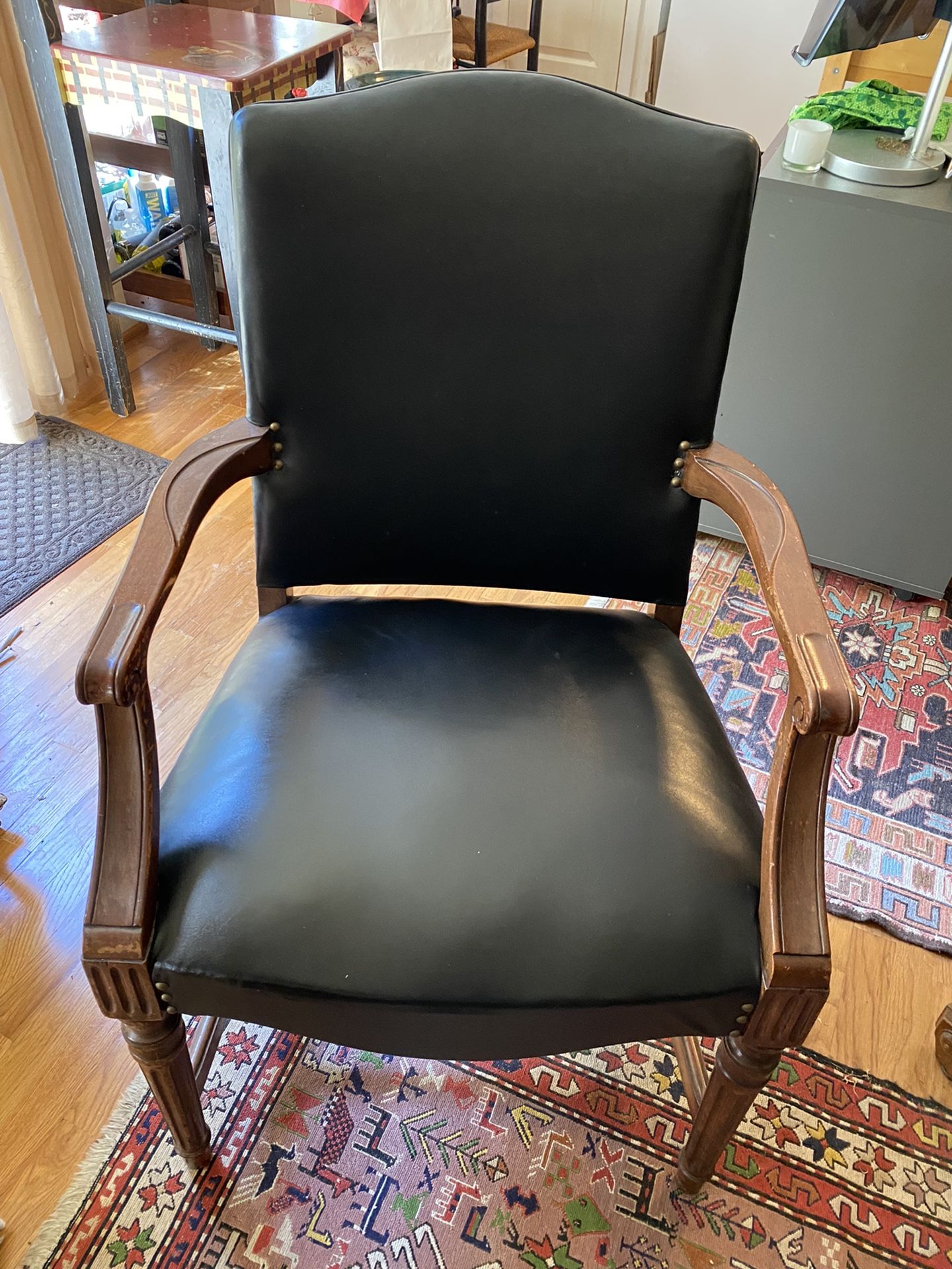 Black Leather Chair