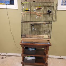 Large cage for small birds or parakeets GC 
