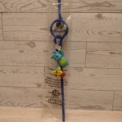 Disneyland Pixar Toy Story ( Duckie & Bunny) Collectable Straw 