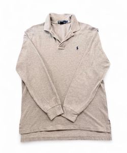 Ralph Lauren classic long sleeve polo shirt size L