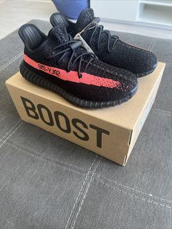 Adidas Yeezy Boost 350 V2 (Core Black Red) Sz 3 