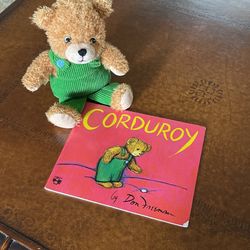 Corduroy Bear And Book