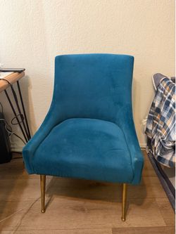 Accent Chairs blue and green
