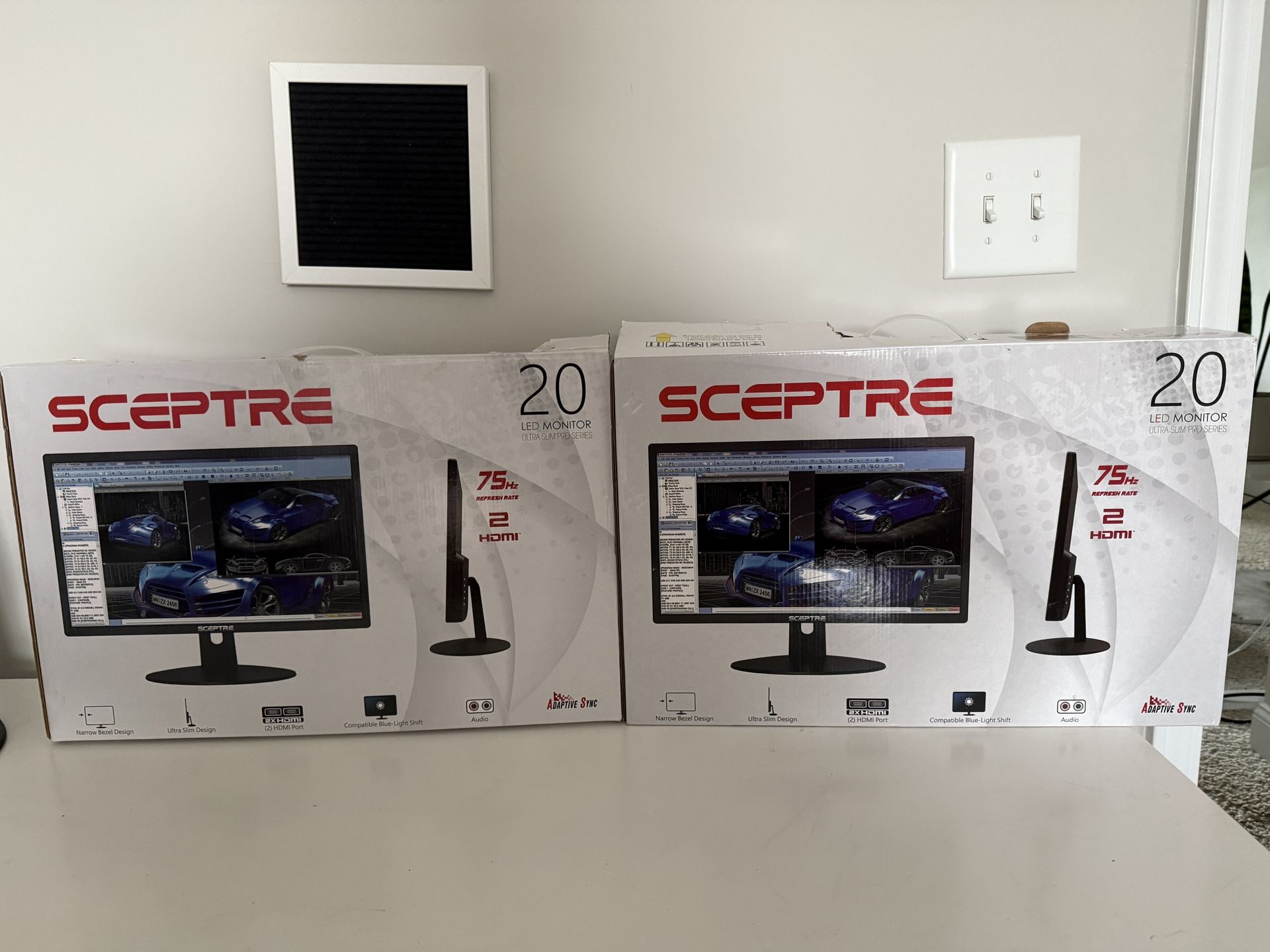 2 Monitor Sceptre