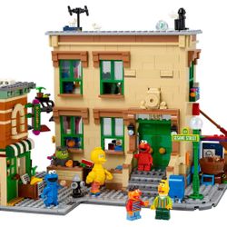 Built 123 Sesame Street Lego Set #21324