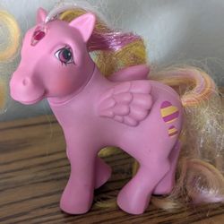 Glittering Gem Princess Brush n Grow Hasbro G1 Vintage My Little Pony