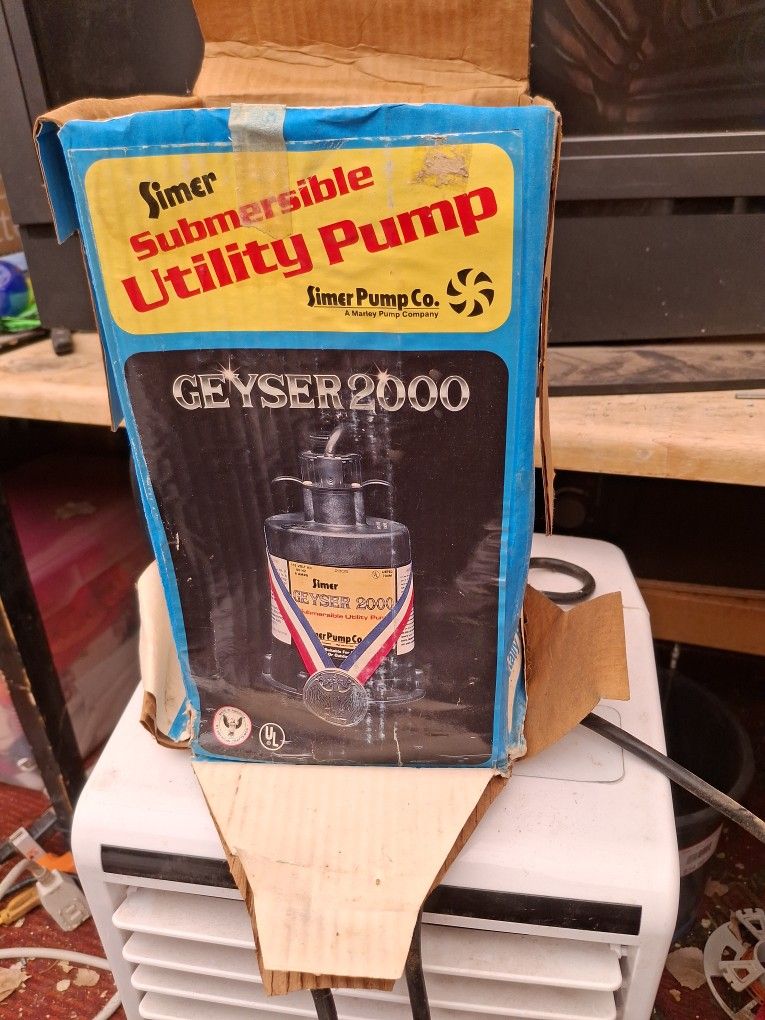 Simer Sump Pump