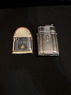 two Vintage Lighters -untested-See Description For More Details