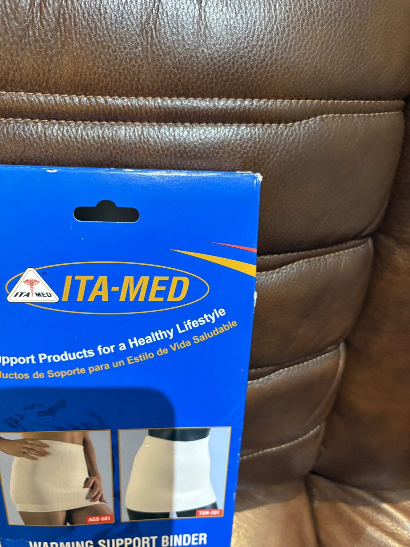 ITA Med Warming Support Binder TGR 201(80% Wool) For XL