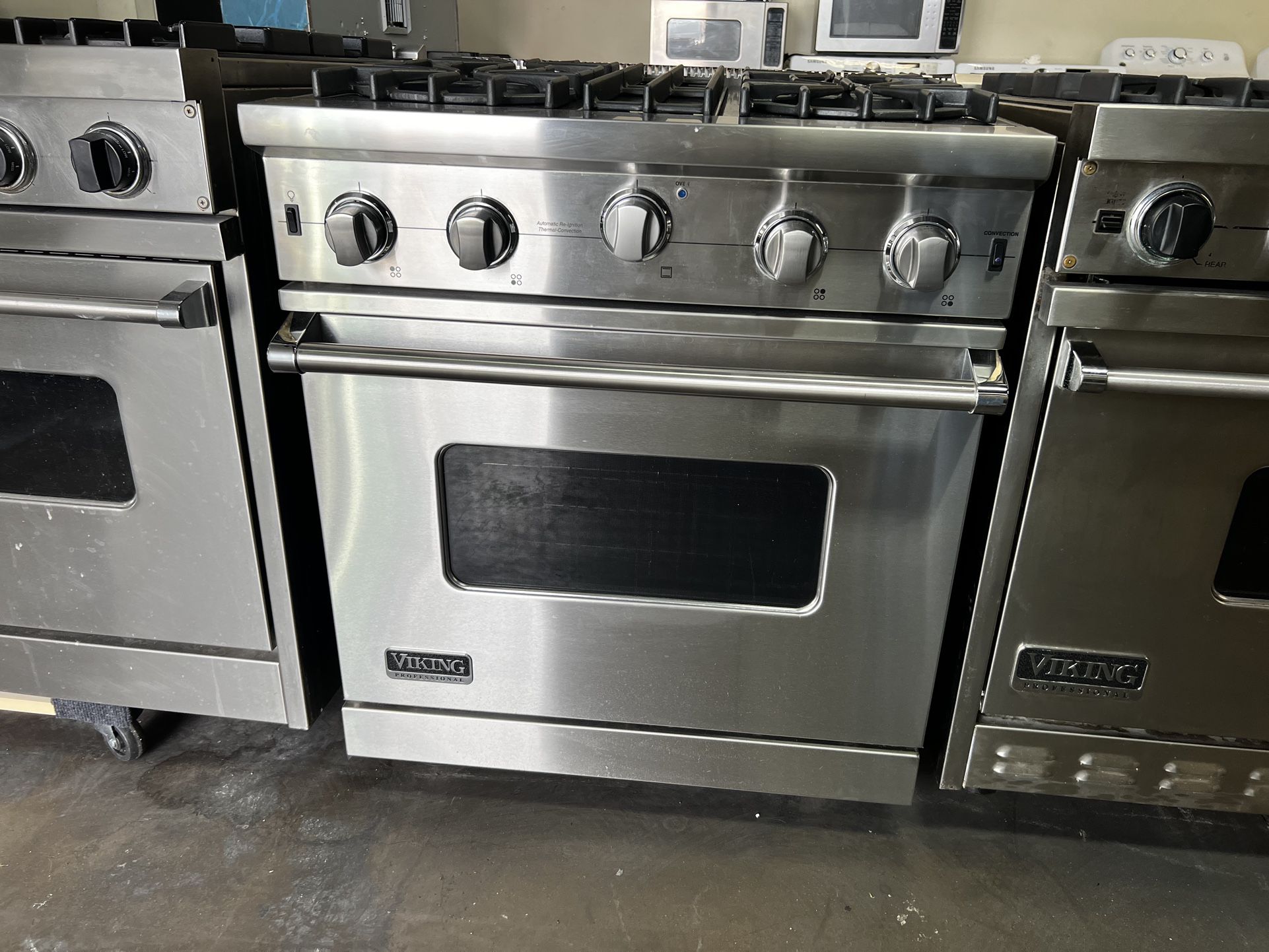 Viking 30”wide Stainless Steel All Gas Range Stove 4Burners 7Series