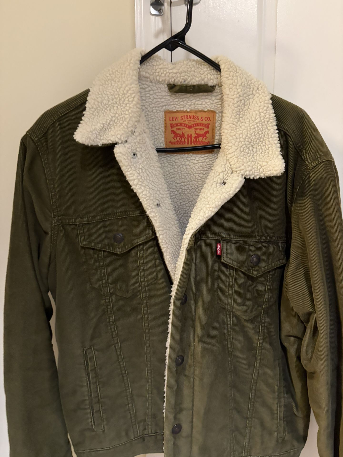 Levi Sherpa Lined Corduroy Jacket