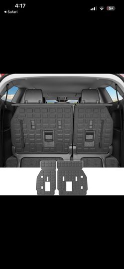 For 2021-2025 Toyota Sienna TPE 3rd Row Seat Backrest Mats & Trunk Cargo Liners