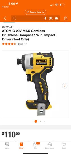 Dewalt Brushless Impact driver