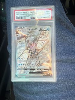 2022 POKEMON SWSH FA/ORGN.FRM.PALKIA V ASTRAL RADIANCE PSA 9