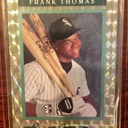 1991 Leaf, Frank Thomas elite series, baseball card