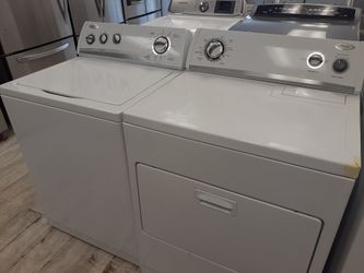 Whirlpool Washer and Dryer Set Super Capacity
