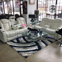 Power Recliner Sofa & Loveseat  $39 down Payment 